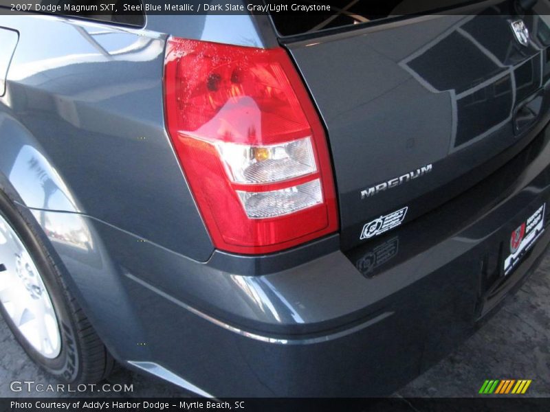 Steel Blue Metallic / Dark Slate Gray/Light Graystone 2007 Dodge Magnum SXT