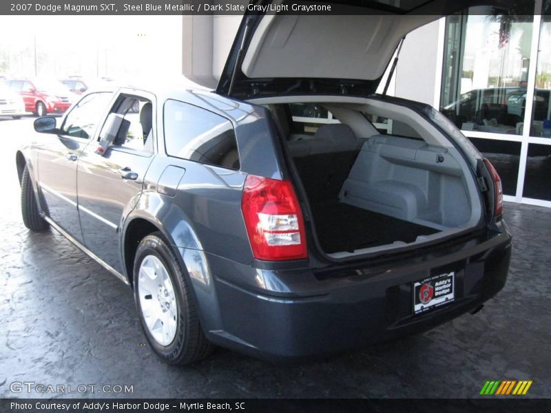 Steel Blue Metallic / Dark Slate Gray/Light Graystone 2007 Dodge Magnum SXT
