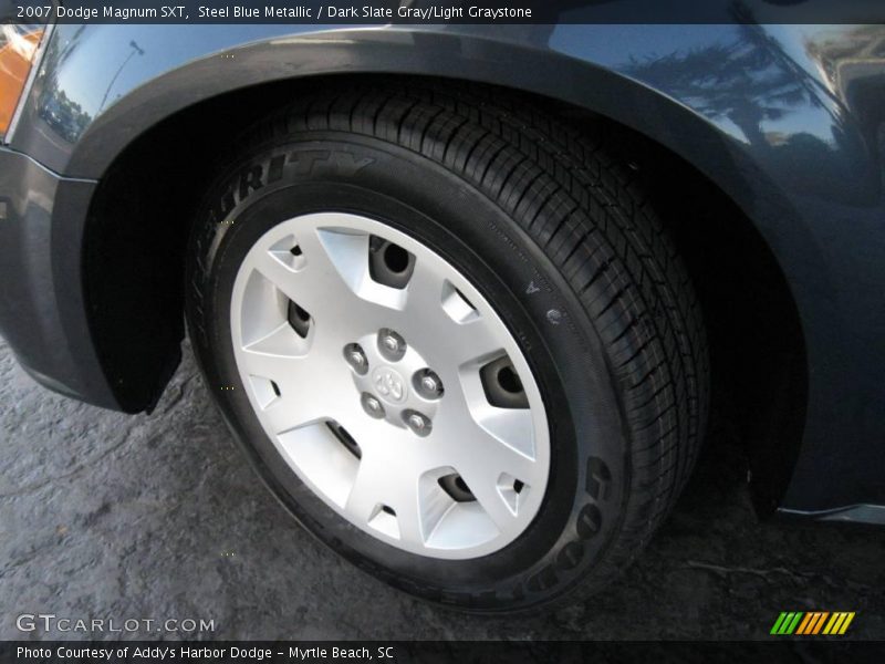 Steel Blue Metallic / Dark Slate Gray/Light Graystone 2007 Dodge Magnum SXT