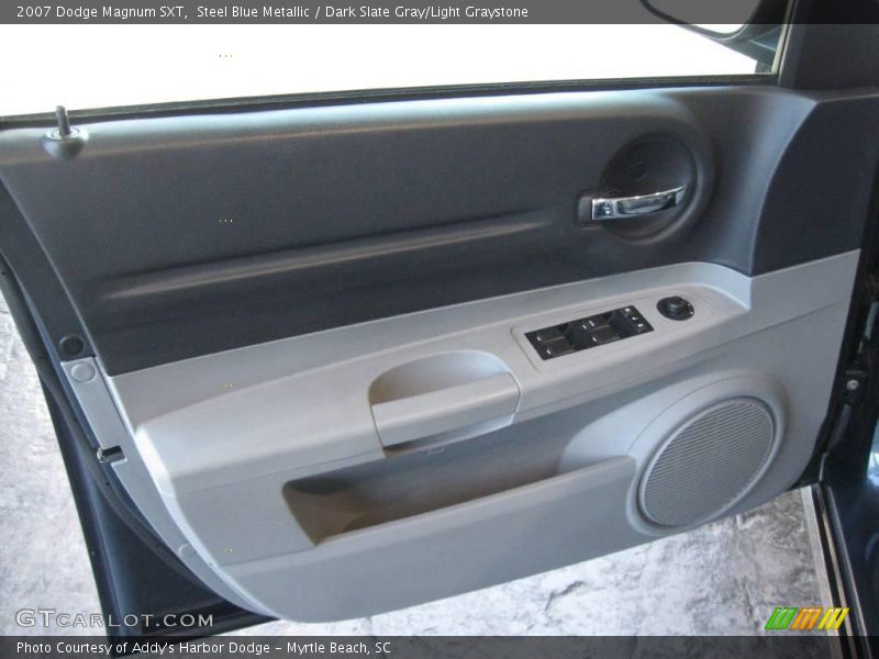 Steel Blue Metallic / Dark Slate Gray/Light Graystone 2007 Dodge Magnum SXT