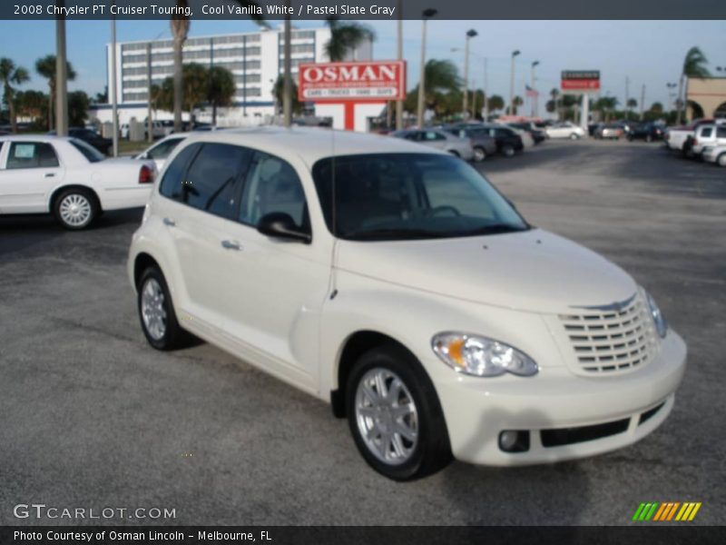 Cool Vanilla White / Pastel Slate Gray 2008 Chrysler PT Cruiser Touring