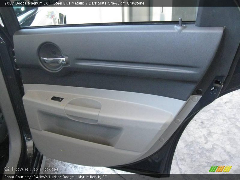 Steel Blue Metallic / Dark Slate Gray/Light Graystone 2007 Dodge Magnum SXT