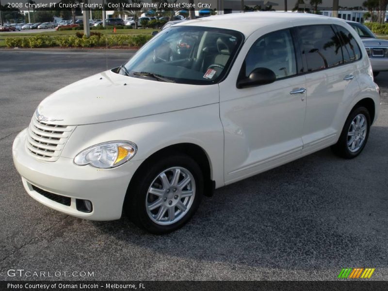 Cool Vanilla White / Pastel Slate Gray 2008 Chrysler PT Cruiser Touring