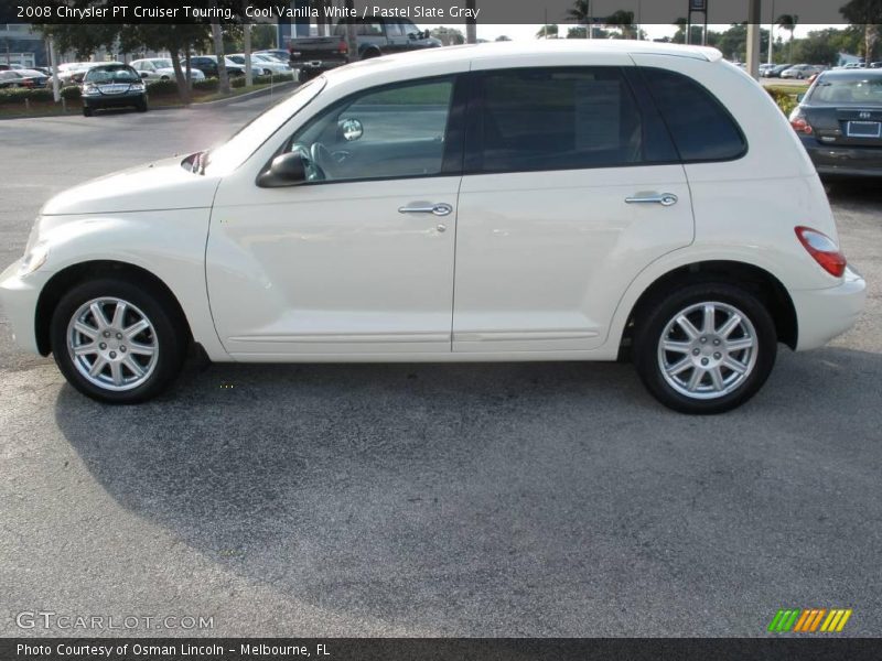 Cool Vanilla White / Pastel Slate Gray 2008 Chrysler PT Cruiser Touring