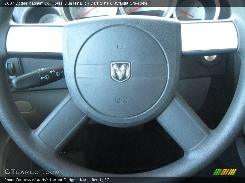 Steel Blue Metallic / Dark Slate Gray/Light Graystone 2007 Dodge Magnum SXT