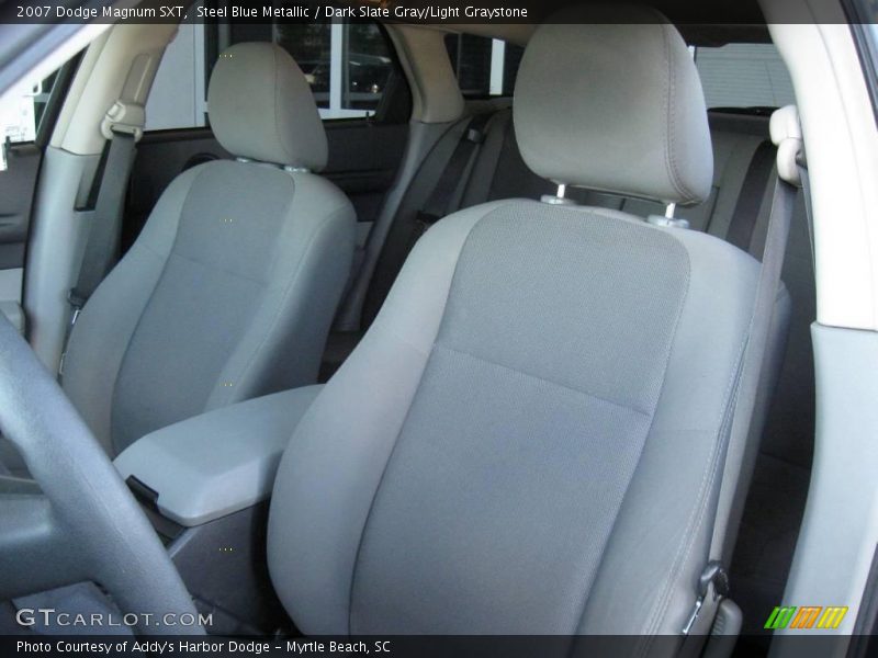 Steel Blue Metallic / Dark Slate Gray/Light Graystone 2007 Dodge Magnum SXT