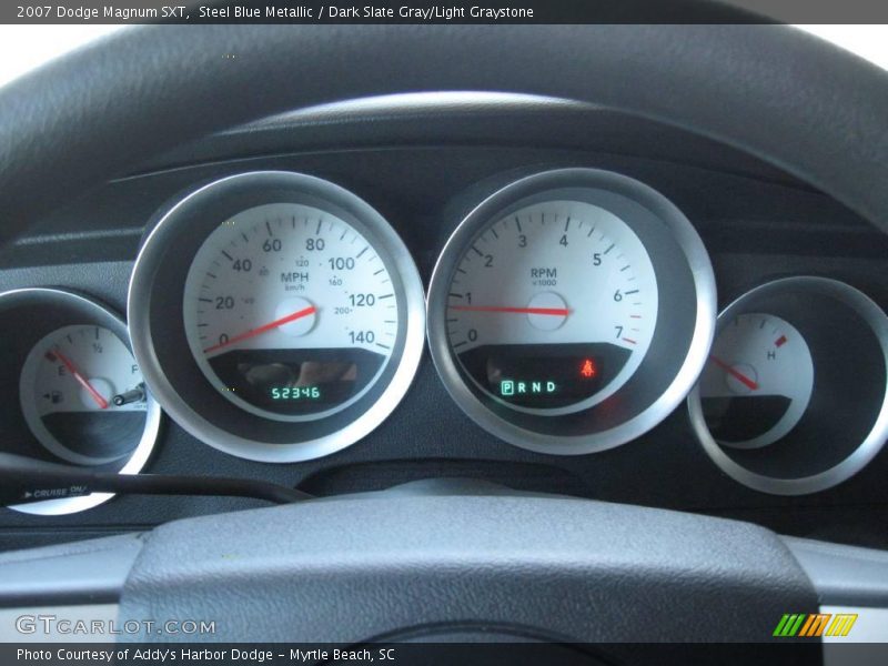 Steel Blue Metallic / Dark Slate Gray/Light Graystone 2007 Dodge Magnum SXT