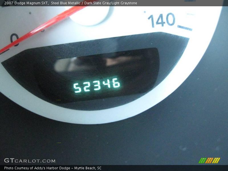 Steel Blue Metallic / Dark Slate Gray/Light Graystone 2007 Dodge Magnum SXT