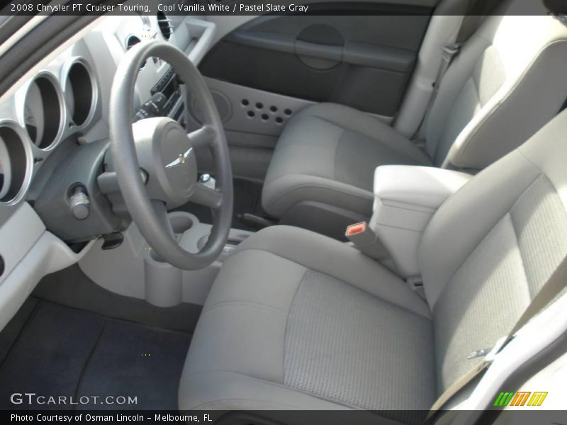 Cool Vanilla White / Pastel Slate Gray 2008 Chrysler PT Cruiser Touring