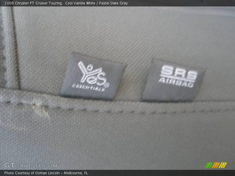 Cool Vanilla White / Pastel Slate Gray 2008 Chrysler PT Cruiser Touring