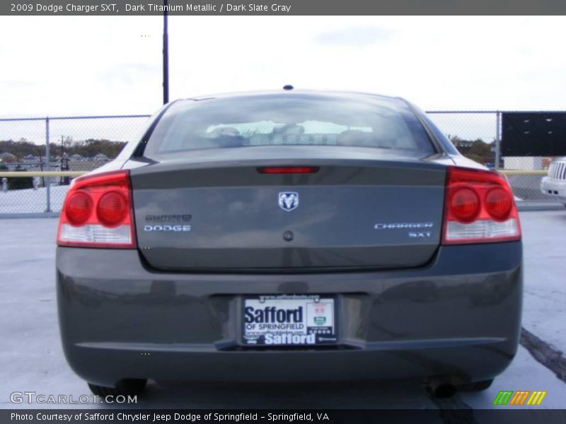 Dark Titanium Metallic / Dark Slate Gray 2009 Dodge Charger SXT
