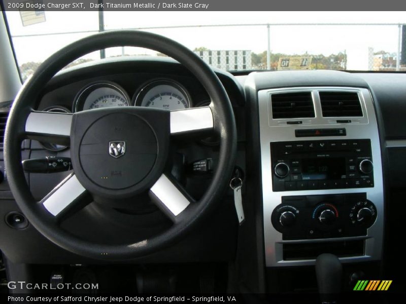 Dark Titanium Metallic / Dark Slate Gray 2009 Dodge Charger SXT