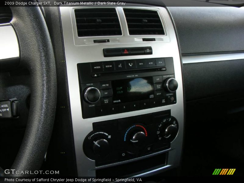 Dark Titanium Metallic / Dark Slate Gray 2009 Dodge Charger SXT