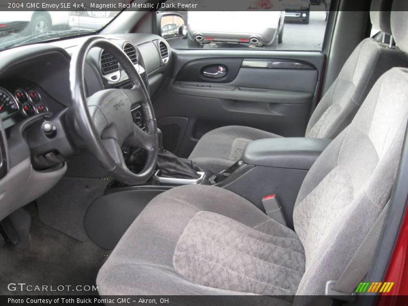 Magnetic Red Metallic / Dark Pewter 2004 GMC Envoy SLE 4x4