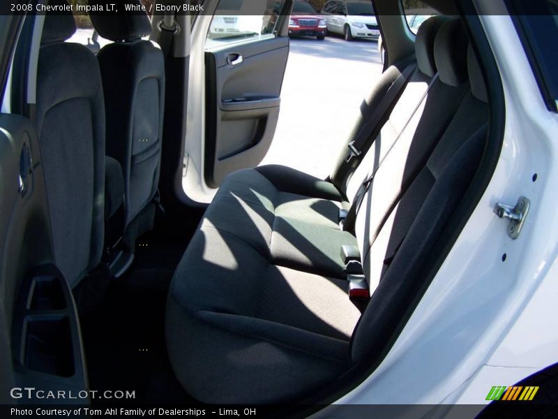 White / Ebony Black 2008 Chevrolet Impala LT