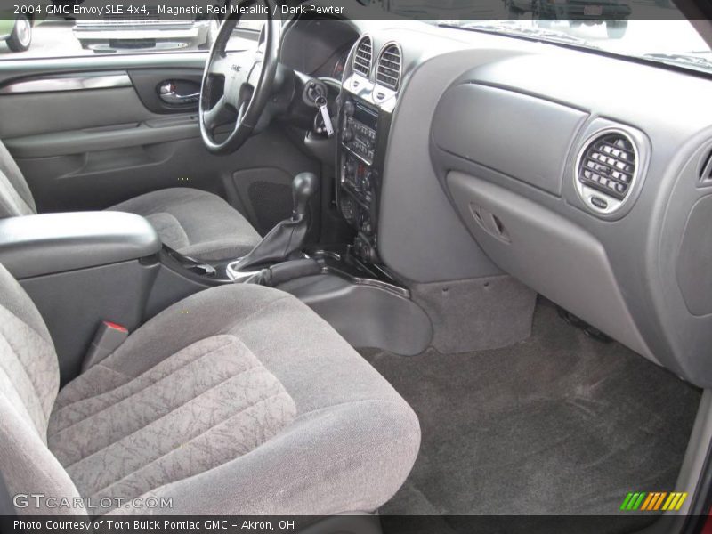 Magnetic Red Metallic / Dark Pewter 2004 GMC Envoy SLE 4x4