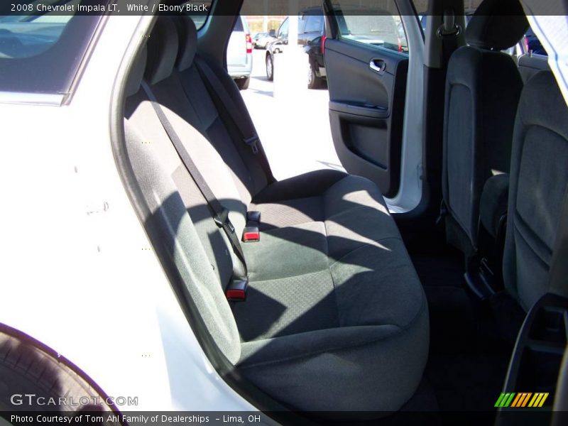White / Ebony Black 2008 Chevrolet Impala LT