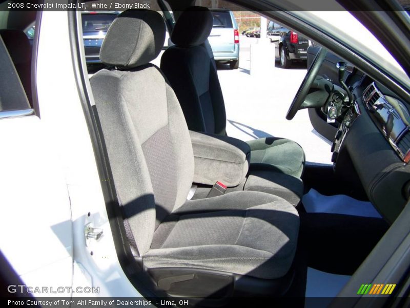 White / Ebony Black 2008 Chevrolet Impala LT