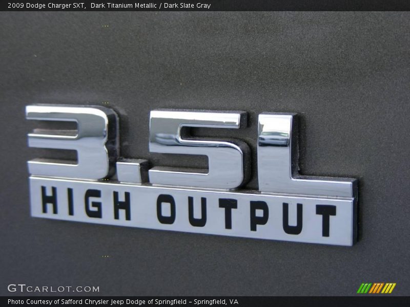 Dark Titanium Metallic / Dark Slate Gray 2009 Dodge Charger SXT