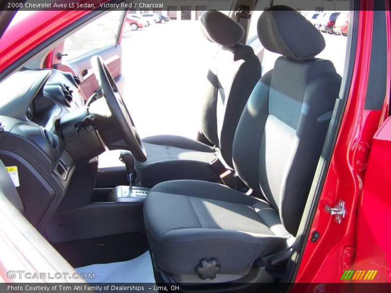 Victory Red / Charcoal 2008 Chevrolet Aveo LS Sedan