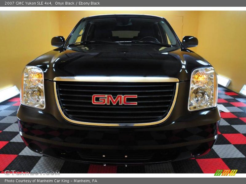 Onyx Black / Ebony Black 2007 GMC Yukon SLE 4x4