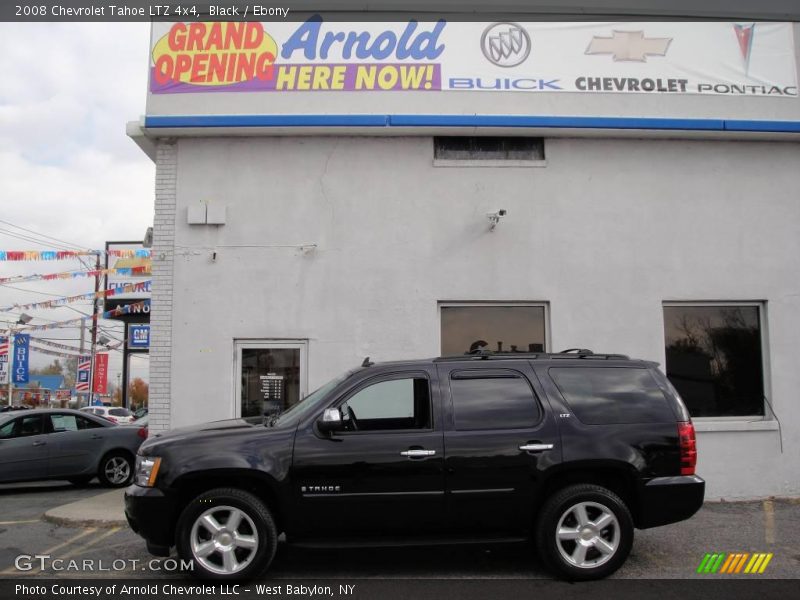 Black / Ebony 2008 Chevrolet Tahoe LTZ 4x4
