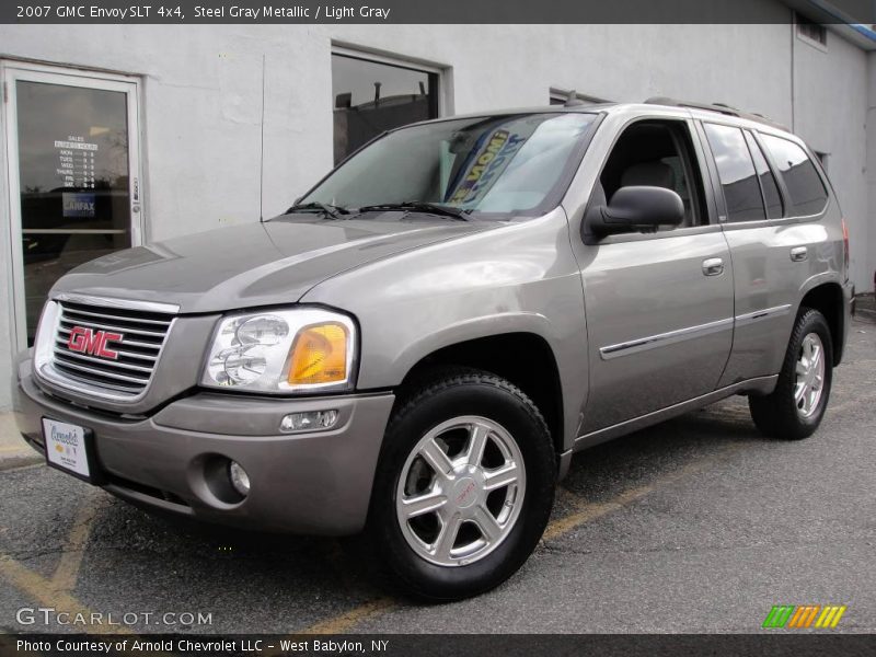 Steel Gray Metallic / Light Gray 2007 GMC Envoy SLT 4x4