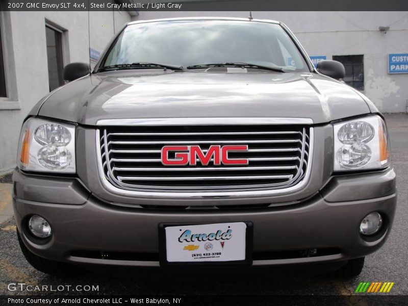 Steel Gray Metallic / Light Gray 2007 GMC Envoy SLT 4x4
