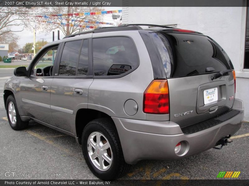 Steel Gray Metallic / Light Gray 2007 GMC Envoy SLT 4x4