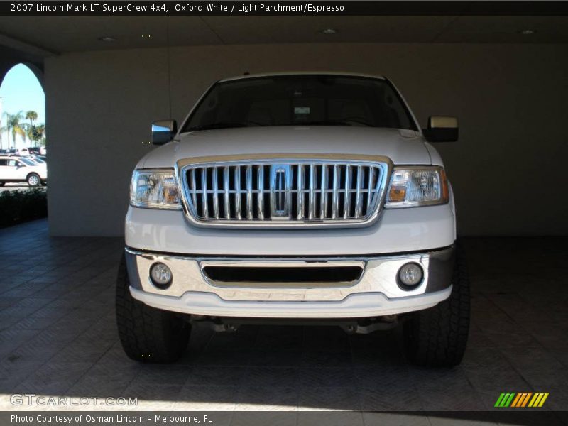 Oxford White / Light Parchment/Espresso 2007 Lincoln Mark LT SuperCrew 4x4