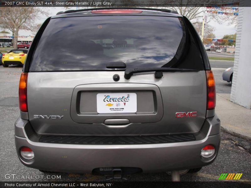 Steel Gray Metallic / Light Gray 2007 GMC Envoy SLT 4x4