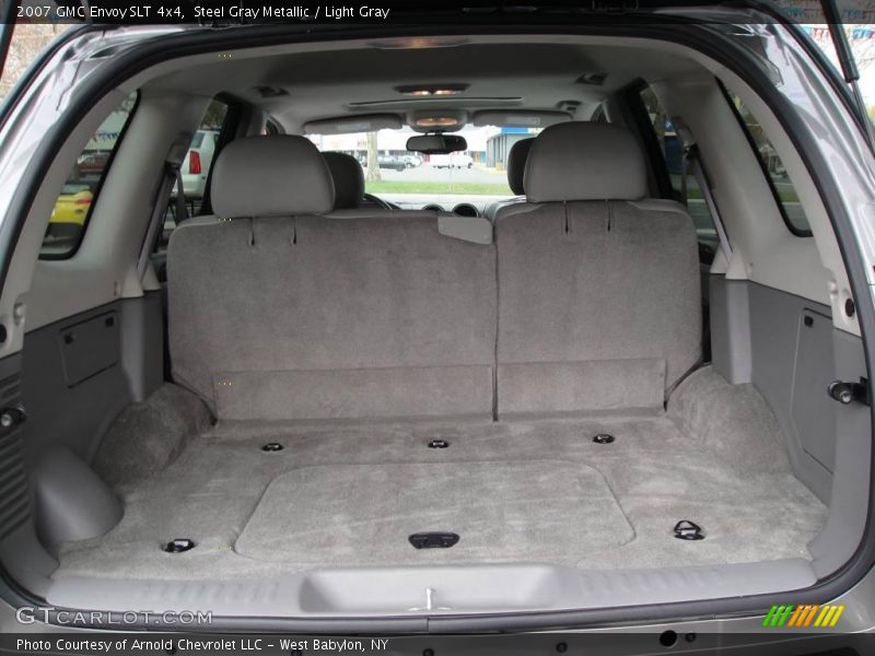 Steel Gray Metallic / Light Gray 2007 GMC Envoy SLT 4x4