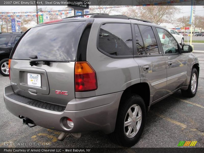 Steel Gray Metallic / Light Gray 2007 GMC Envoy SLT 4x4
