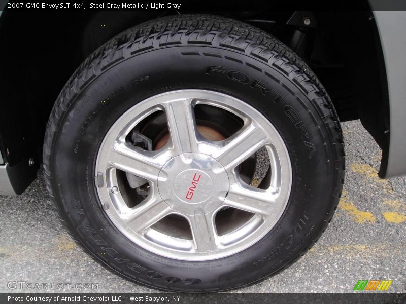 Steel Gray Metallic / Light Gray 2007 GMC Envoy SLT 4x4