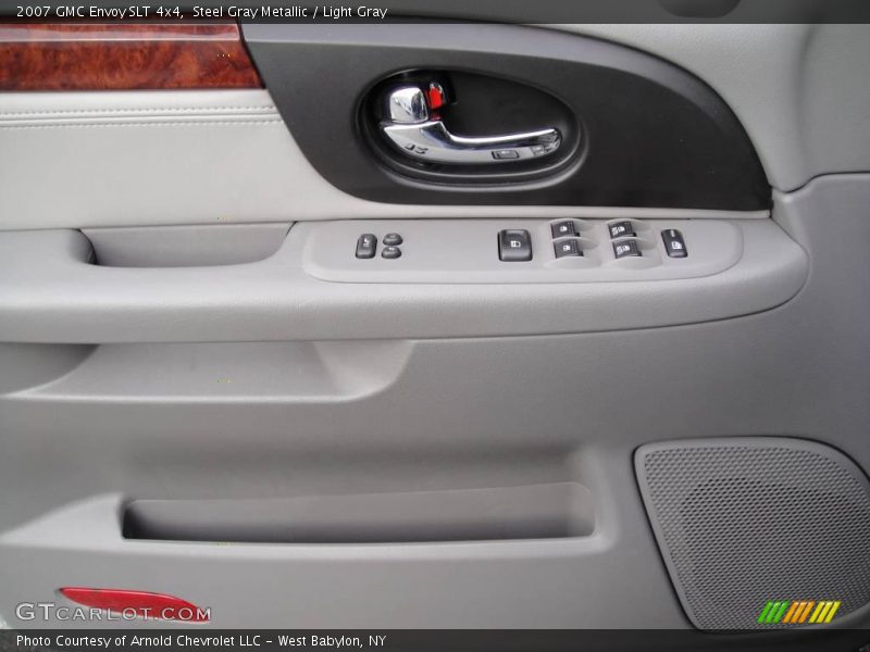 Steel Gray Metallic / Light Gray 2007 GMC Envoy SLT 4x4