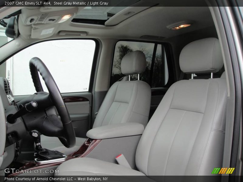 Steel Gray Metallic / Light Gray 2007 GMC Envoy SLT 4x4