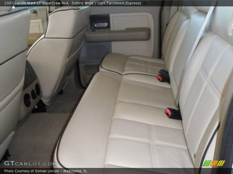 Oxford White / Light Parchment/Espresso 2007 Lincoln Mark LT SuperCrew 4x4