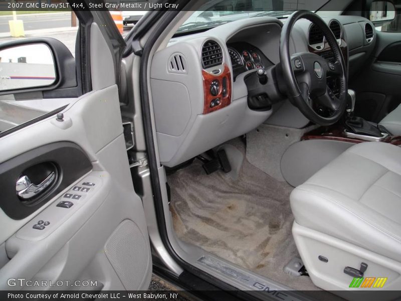 Steel Gray Metallic / Light Gray 2007 GMC Envoy SLT 4x4