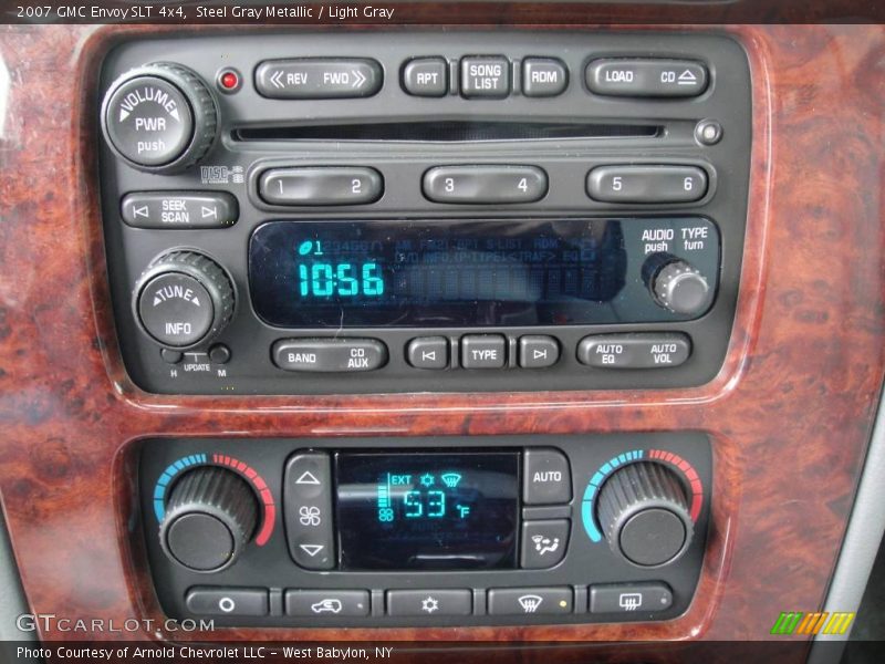 Steel Gray Metallic / Light Gray 2007 GMC Envoy SLT 4x4