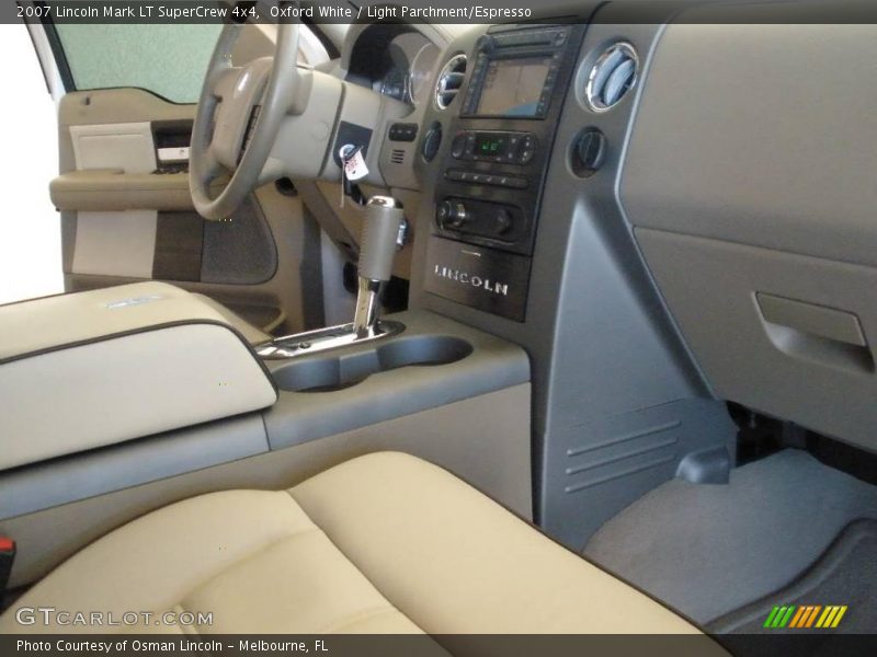Oxford White / Light Parchment/Espresso 2007 Lincoln Mark LT SuperCrew 4x4