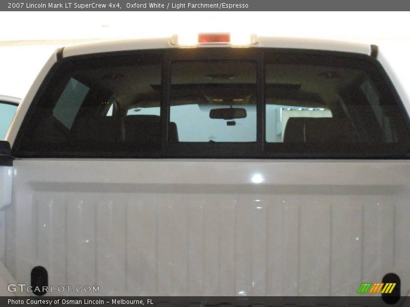 Oxford White / Light Parchment/Espresso 2007 Lincoln Mark LT SuperCrew 4x4