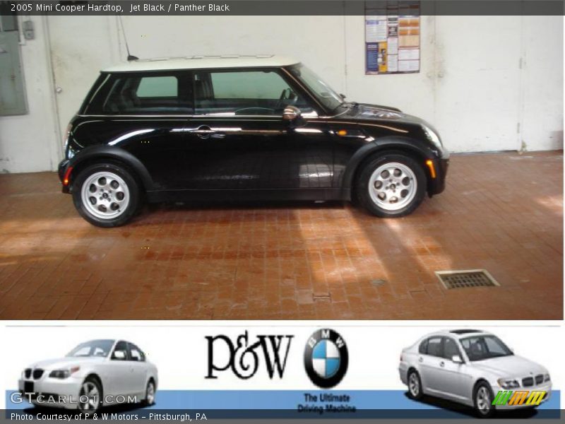 Jet Black / Panther Black 2005 Mini Cooper Hardtop