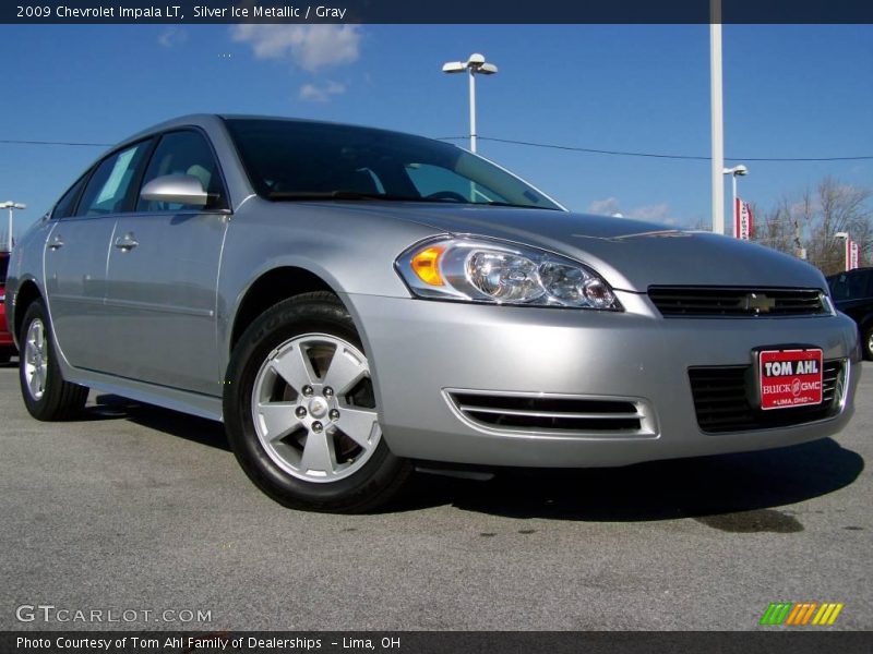 Silver Ice Metallic / Gray 2009 Chevrolet Impala LT