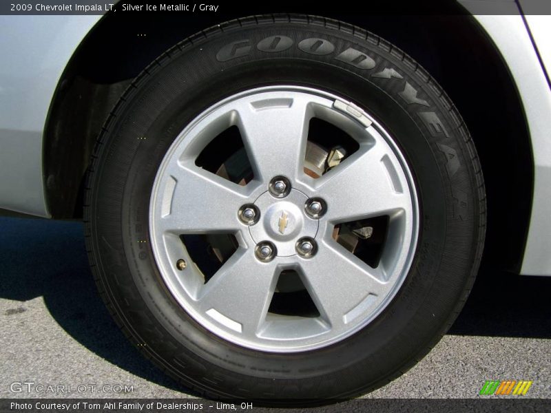 Silver Ice Metallic / Gray 2009 Chevrolet Impala LT