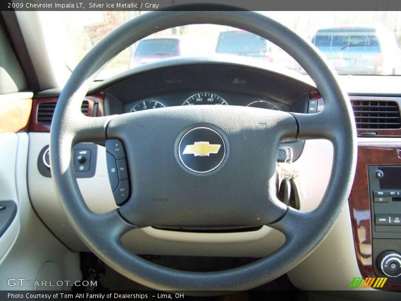 Silver Ice Metallic / Gray 2009 Chevrolet Impala LT