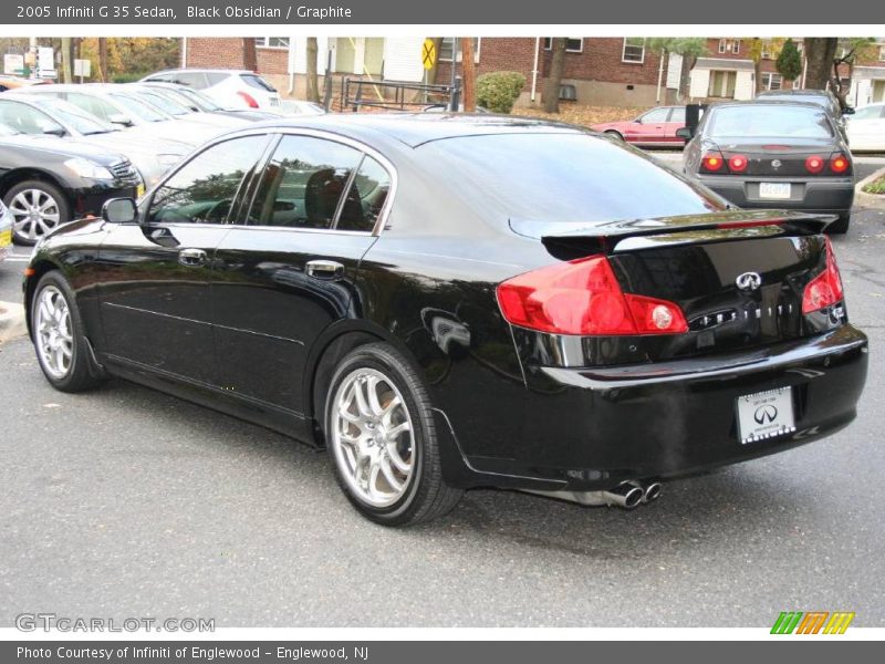 Black Obsidian / Graphite 2005 Infiniti G 35 Sedan