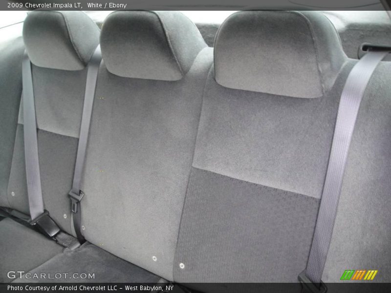 White / Ebony 2009 Chevrolet Impala LT