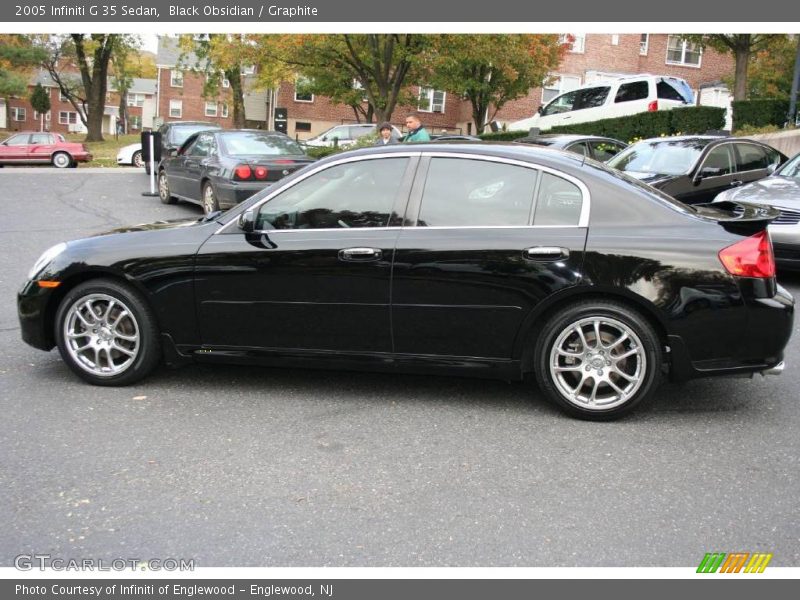 Black Obsidian / Graphite 2005 Infiniti G 35 Sedan