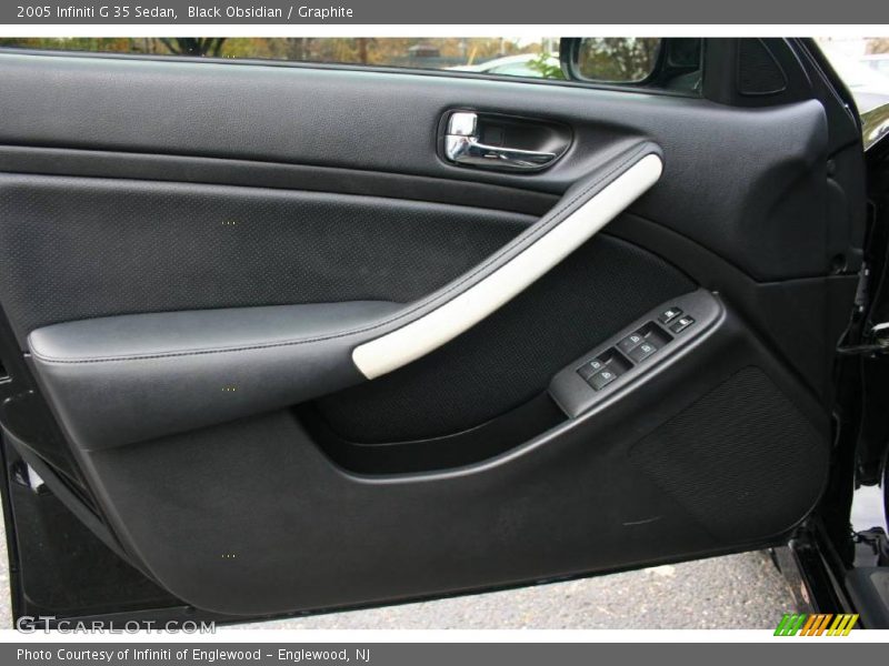 Black Obsidian / Graphite 2005 Infiniti G 35 Sedan