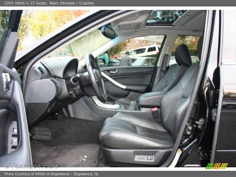 Black Obsidian / Graphite 2005 Infiniti G 35 Sedan